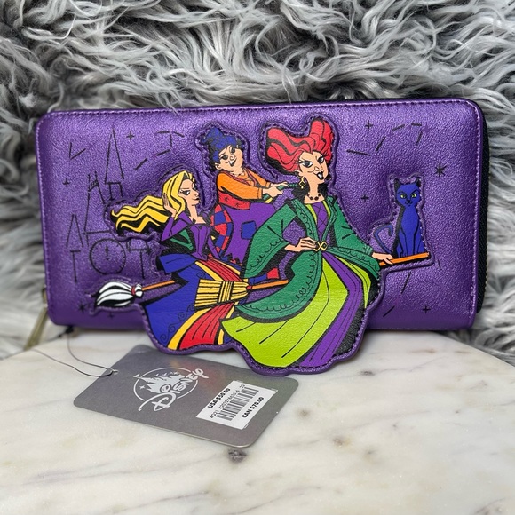 Loungefly Handbags - NWT Disney Loungefly Hocus Pocus Wallet